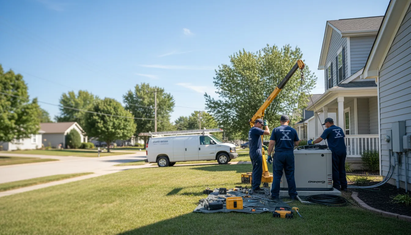 Generator Installation in Bluffton, OH near me